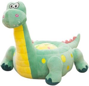 big green dinosaur stuffed animal