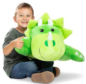 melissa & doug cuddle dinosaur