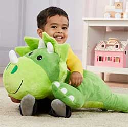 melissa & doug cuddle dinosaur