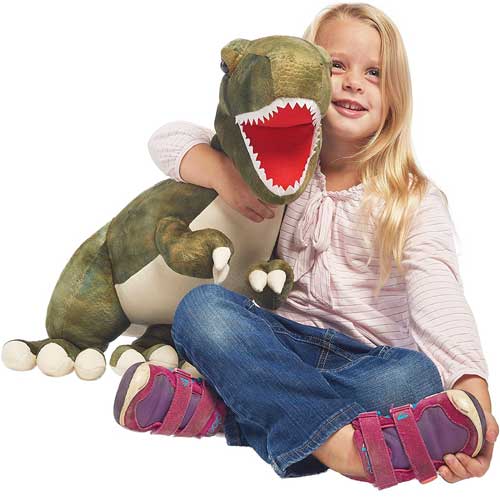 huge t rex stuffed animal