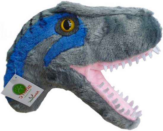 stuffed dinosaur head for wall